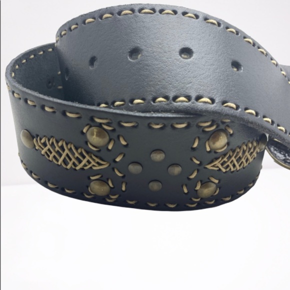 J’IDEE Genuine Leather Belt Made in Italy Size L - Picture 4 of 5